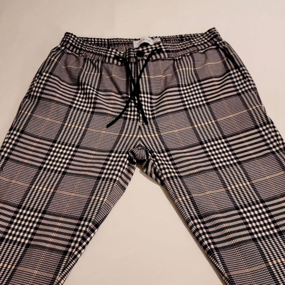 Gently Used Topman Plaid Drawstring Pants